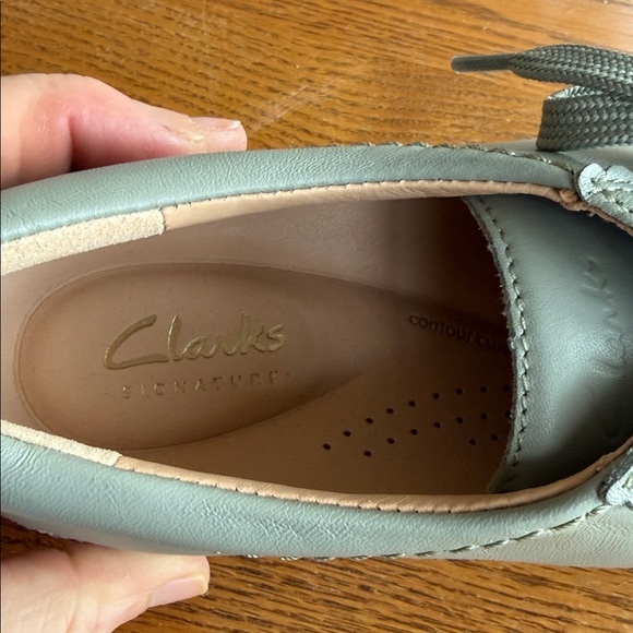 New size 8.5 Clarks Mayhill Walk Platform Sneakers - Picture 6 of 6